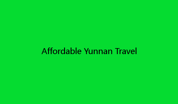 Affordable Yunnan Travel