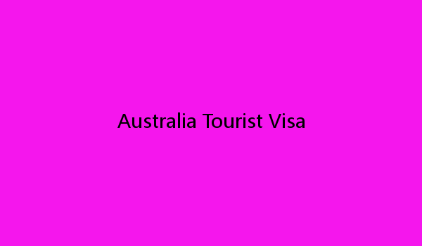 Australia Tourist Visa